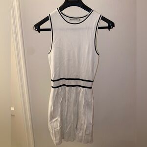 Abercrombie & Fitch White Dress with Black Accents